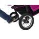 Carucior Pentru Gemeni MyKids Duet Roz-Gri 2