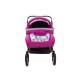 Carucior Pentru Gemeni MyKids Duet Roz-Gri 2