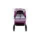 Carucior Pentru Gemeni MyKids Duet Roz-Gri 2