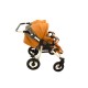 Carucior Pentru Gemeni MyKids Solar DUO Portocaliu Color