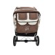 Carucior Pentru Gemeni MyKids Duet Maro-Beige 4