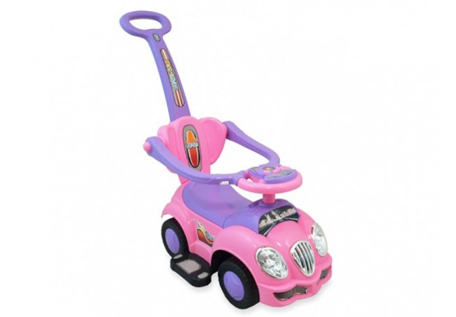 Masinuta De Impins Copii 2 In 1 Baby Mix HZ558 Roz