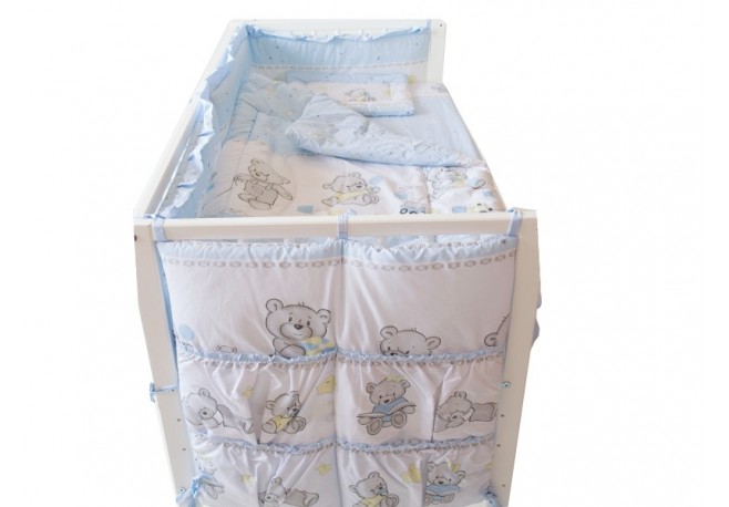 Buzunar Patut MyKids Teddy Toys Blue