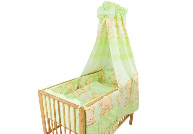Baldachin MyKids Teddy Iepuras Verde