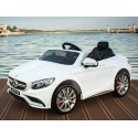 Masina Electrica Moni Mercedes Benz AMG S63 Alb