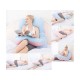 Perna De Alaptare Multifunctionala C MyKids Teddy Stelute Gri
