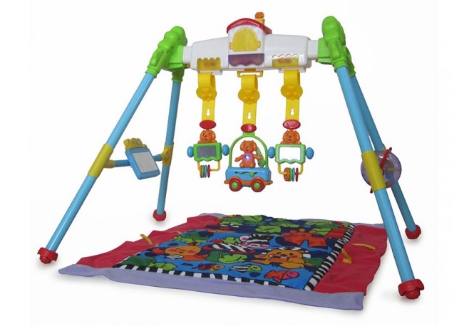 Covoras de joaca + bara de activitate Cangaroo 5680-3211