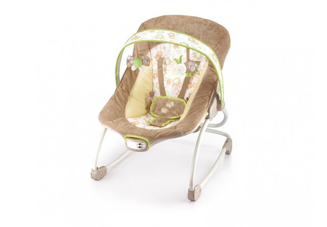 Balansoar Muzical Cu Vibratii Cangaroo Merry Beige