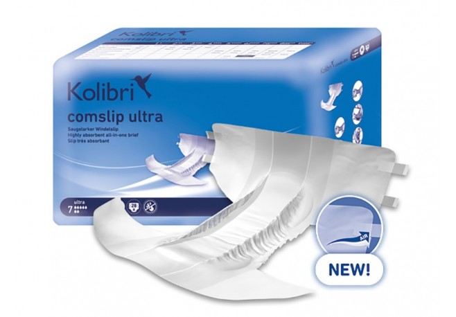 Scutece Adulti Kolibri Comslip Ultra M 80-135 (7 pic)