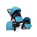 Carucior copii transformabil Cangaroo Hammer Blue