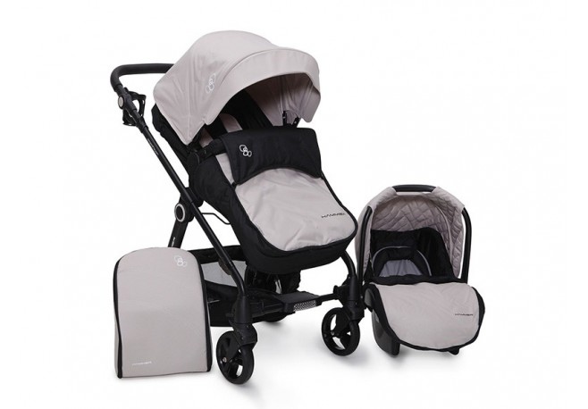 Carucior copii transformabil Cangaroo Hammer Beige