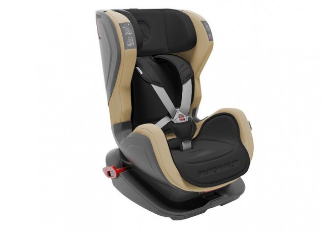 Scaun Auto Copii 9-25 kg Avionaut Glider cu Isofix Negru Ivory R08