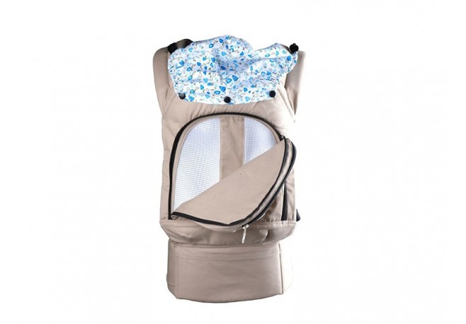 Marsupiu bebe si copii Cangaroo BabyPack 3 in 1 Kaki