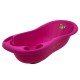 Cadita Baie Bebe cu Termometru MyKids Little Bear and Friends 100 cm Roz