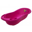 Cadita Baie Bebe cu Termometru MyKids Little Bear and Friends 100 cm Roz