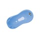 Cadita Baie Bebe cu Evacuare si Termometru MyKids Ocean Sea 100 cm Albastru