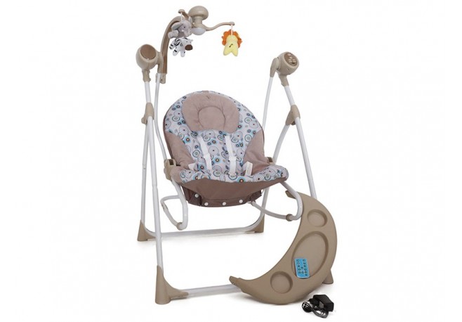 Leagan Electric Bebelusi CANGAROO Swing Star Maro