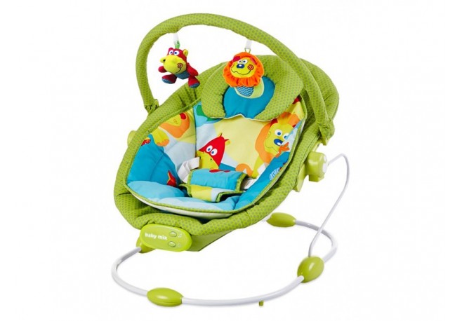 Balansoar muzical copii Baby Mix LCP BR245 039 Green