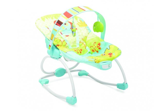 Balansoar muzical cu vibratii Cangaroo Merry Blue