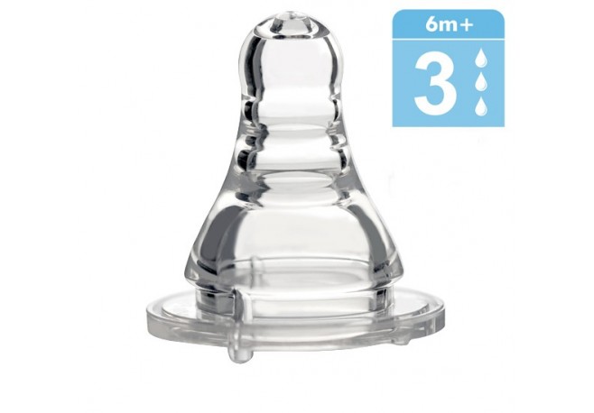 Tetina copii standard anticolici flux 3 Baby Ono 1202