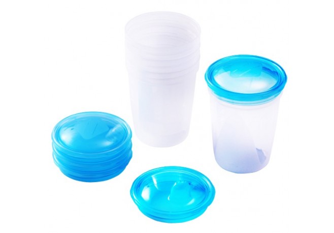 Set receipiente cu capac pentru copii Baby Ono 1028