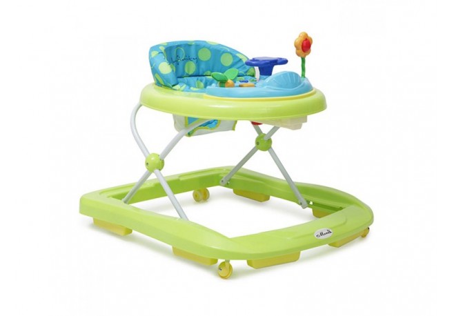 Premergator copii Moni Baby Walker Infinity Verde