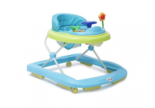 Premergator copii Moni Baby Walker Infinity Albastru