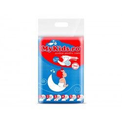 Scutece Copii MyKids Midi 3 (4-9 kg) 52 Buc