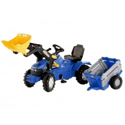 Tractor Cu Pedale Si Remorca Copii ROLLY TOYS 049431
