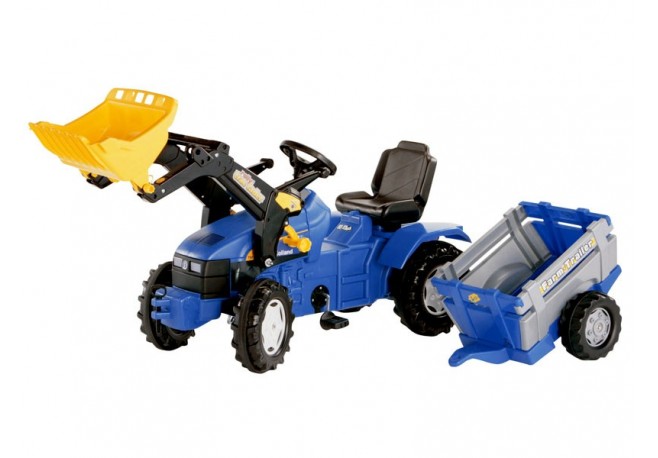 Tractor Cu Pedale Si Remorca Copii ROLLY TOYS 049431