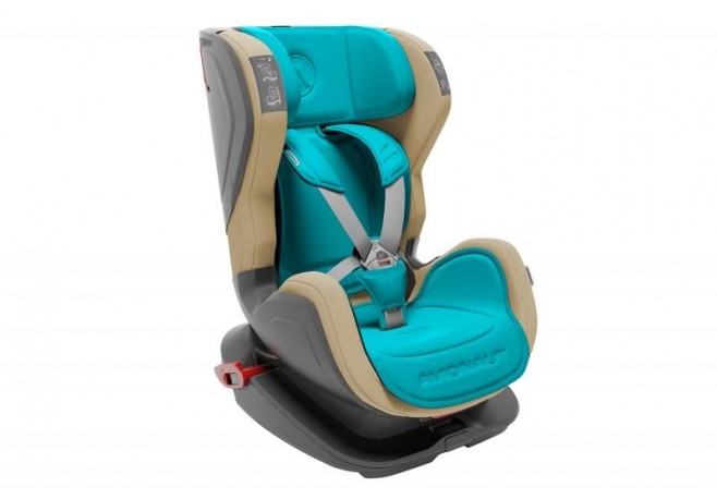 Scaun Auto Copii 9-25 kg Avionaut Glider cu Isofix Albastru Ivory R04