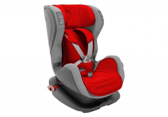 Scaun Auto Copii 9-25 kg Avionaut Glider cu Isofix Rosu Gri S03