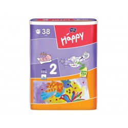 Scutece HAPPY 2 Mini (3-6 Kg) 38 BUC