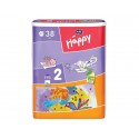 Scutece HAPPY 2 Mini (3-6 Kg) 38 BUC