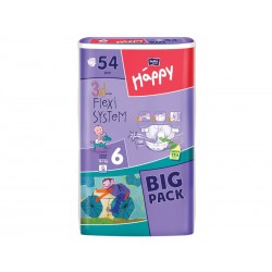 Scutece HAPPY 6 Junior Extra (16 Plus Kg) 54 BUC