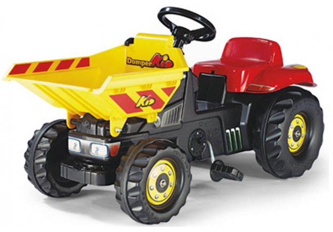 Tractor Cu Pedale ROLLY TOYS 024124 Rosu Galben