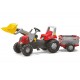 Tractor Cu Pedale Si Remorca Copii ROLLY TOYS 811397