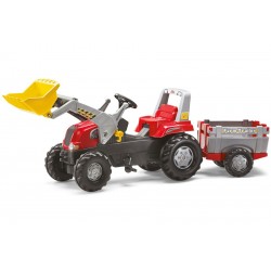 Tractor Cu Pedale Si Remorca Copii ROLLY TOYS 811397