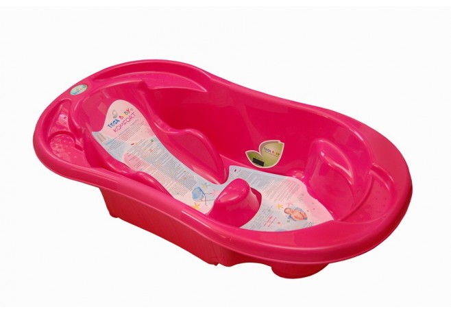 Cadita Bebe Cu Forma Anatomica TEGA Roz Mat