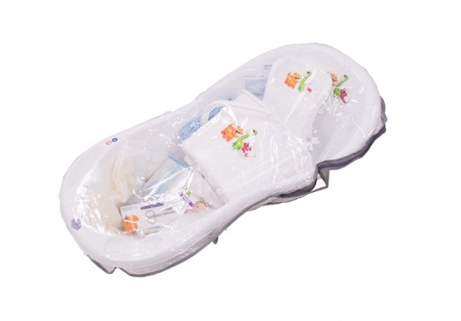 Set Cadita Cadou MyKids  Baby Boy Dino
